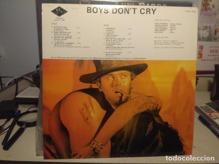 Discos de vinilo: LP BOYS DONT CRY - Foto 2