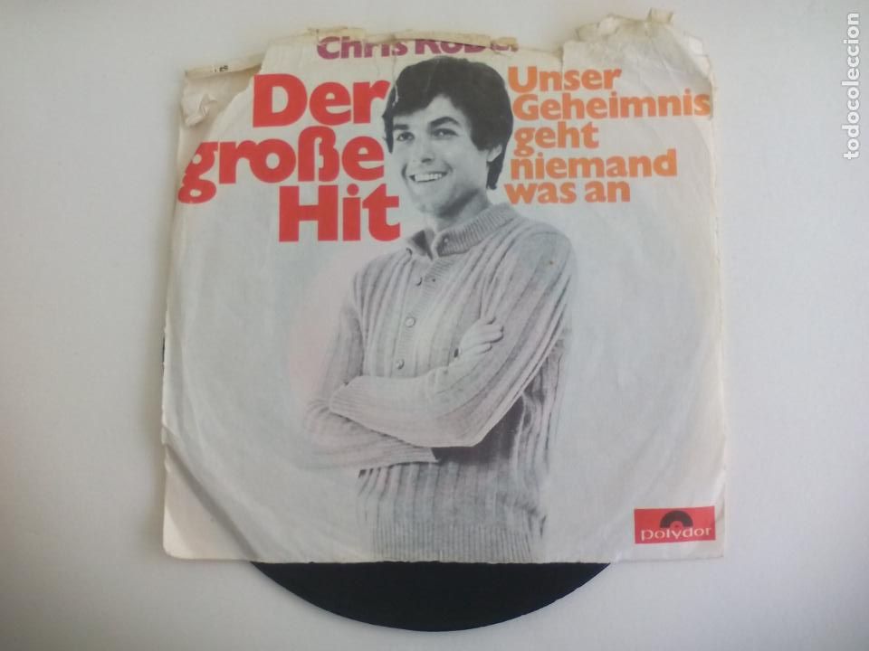 Discos de vinilo: CHRIS ROBERTS. DER GROSSE HIT. 53115. POLYDOR. SINGLE - Foto 1