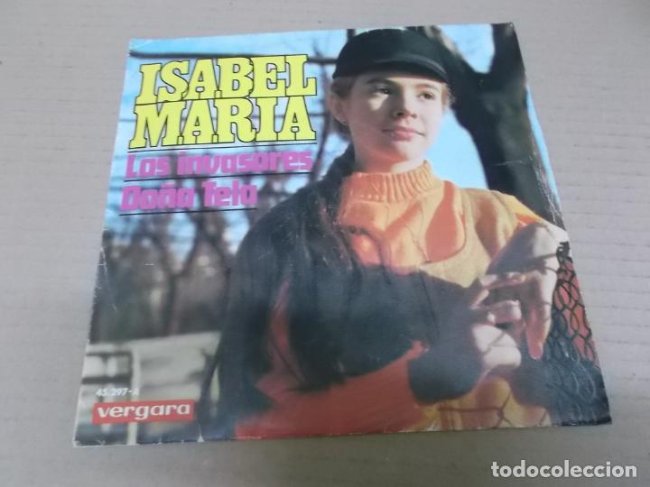 Discos de vinilo: ISABEL MARIA (SINGLE) LOS INVANSORES A&Ntilde;O 1969 - Foto 1
