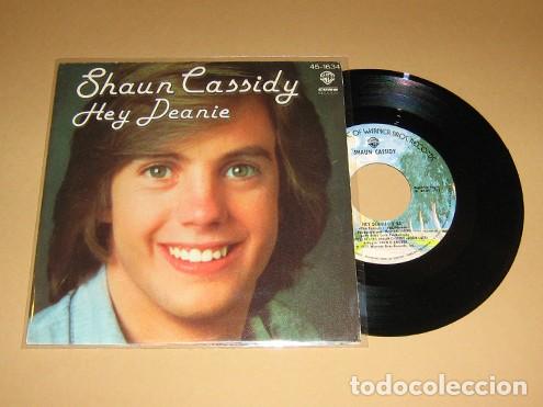 Discos de vinilo: SHAUN CASSIDY - HEY DEANIE - SINGLE - 1977 - Foto 1