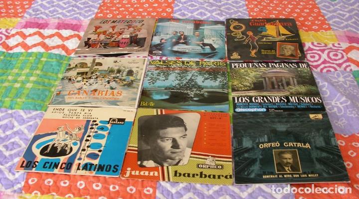 Discos de vinilo: LOTE DE 9 SINGLES A&Ntilde;OS 40/50 - Foto 1