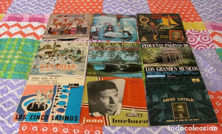 Discos de vinilo: LOTE DE 9 SINGLES A&Ntilde;OS 40/50 - Foto 2
