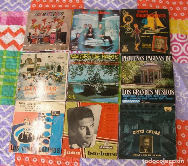 Discos de vinilo: LOTE DE 9 SINGLES A&Ntilde;OS 40/50 - Foto 4