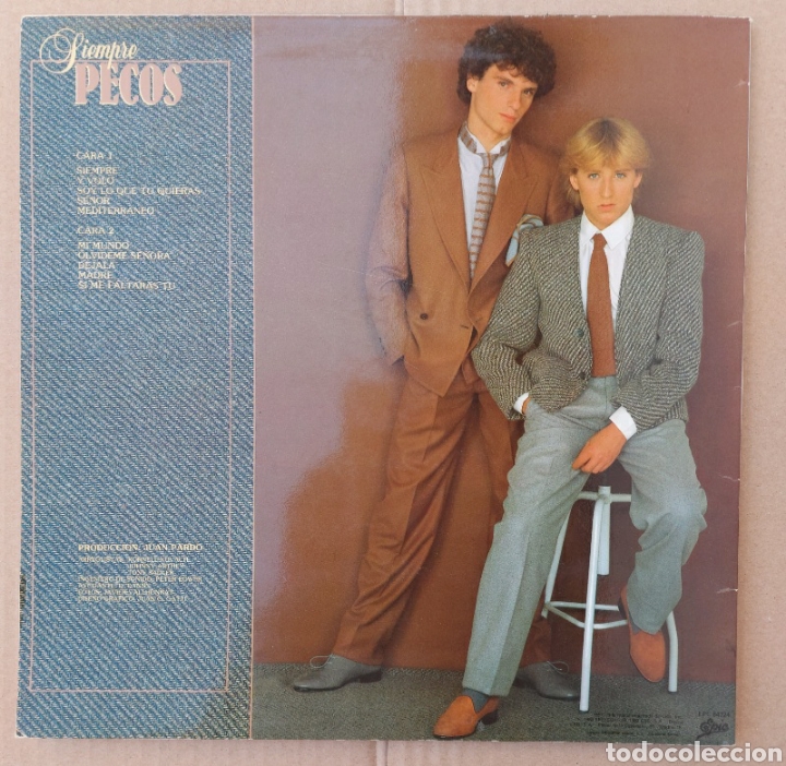 Discos de vinilo: Lp Los Pecos - Siempre - Foto 2