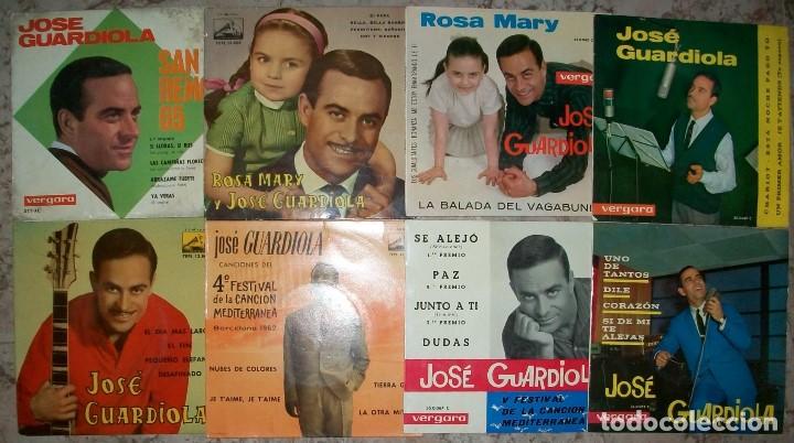 Discos de vinilo: Discos (Jose Guardiola 8 discos) - Foto 1
