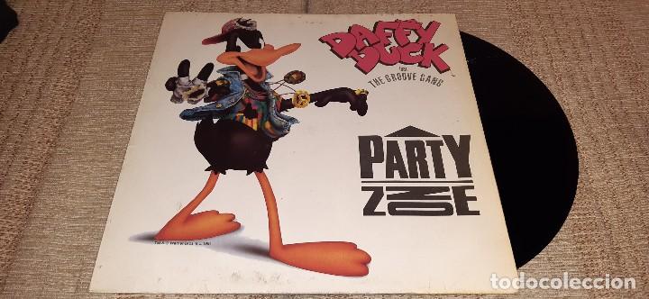 Discos de vinilo: daffy duck - party zone - maxi single - Foto 1