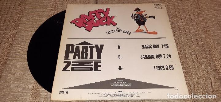 Discos de vinilo: daffy duck - party zone - maxi single - Foto 2