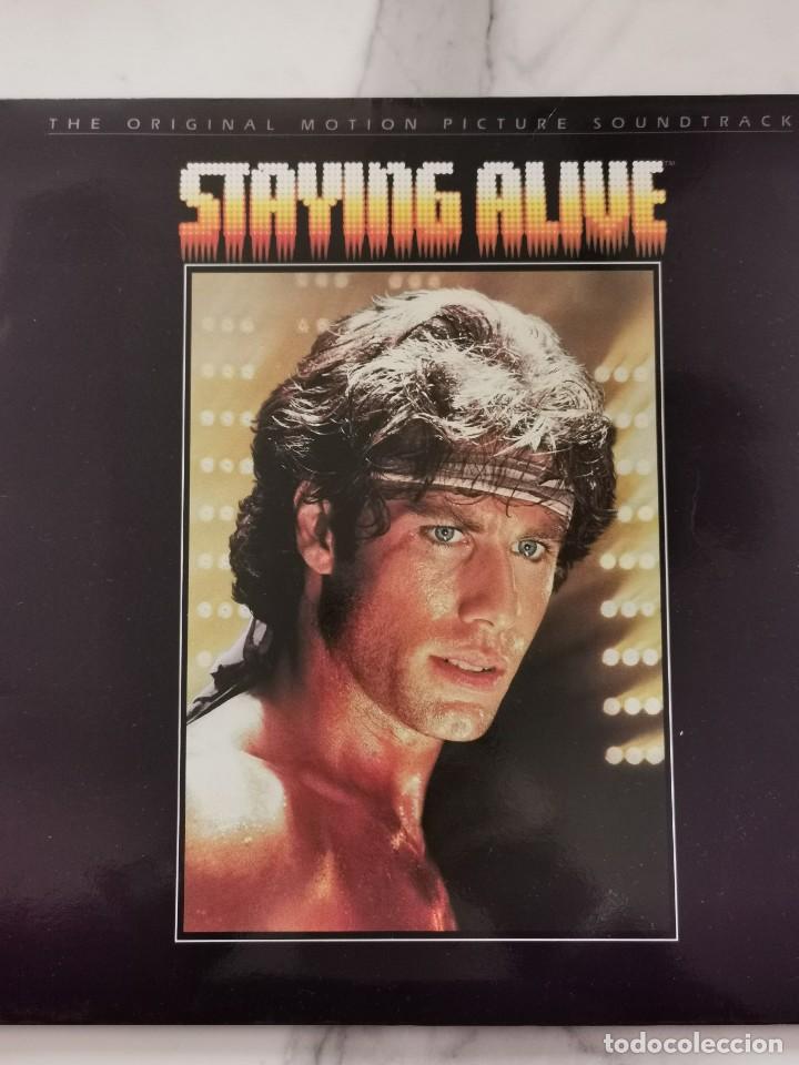 Discos de vinilo: BEE GEES - STAYING ALIVE - Foto 1