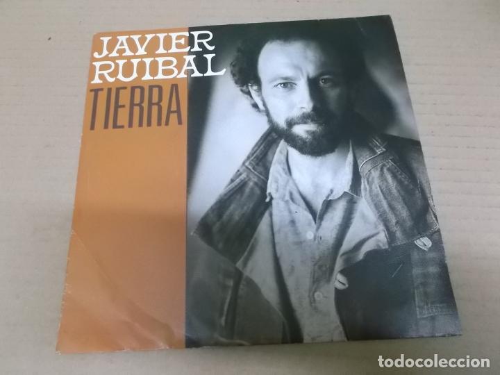 Discos de vinilo: JAVIER RUIBAL (SINGLE) TIERRA A&Ntilde;O 1987 - Foto 1