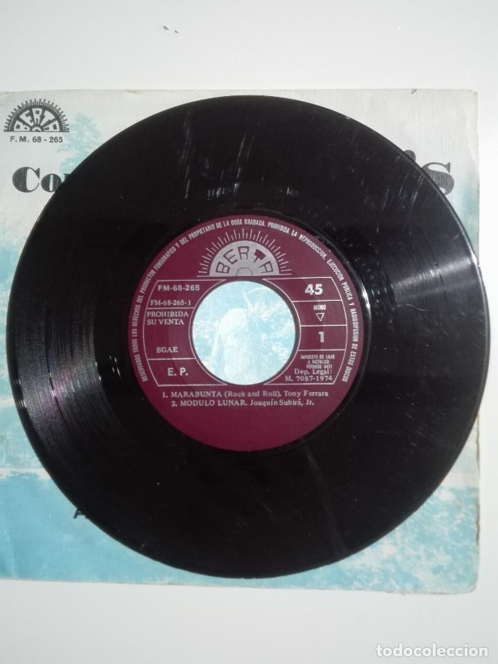 Discos de vinilo: VINILO 7” EP CONJUNTO INTERS MARABUNTA, MODULO LUNAR, SIN TU ADORACION, ARRIBA LOS CORAZONES - 1974 - Foto 2 - 226070768