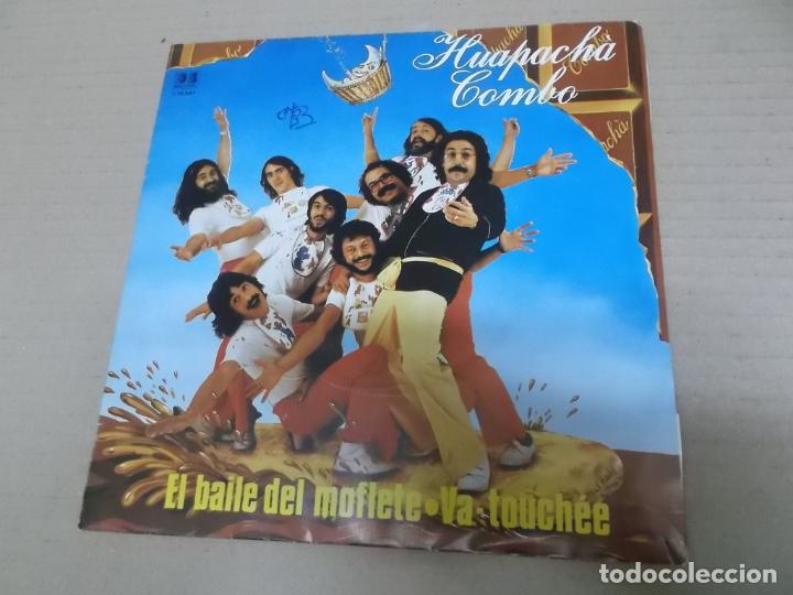 Discos de vinilo: HUAPACHA COMBO (SINGLE) EL BAILE DEL MOFLETE A&Ntilde;O 1982 - Foto 1