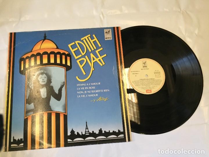 Discos de vinilo: edith piaf canciones inolvidables - Foto 1