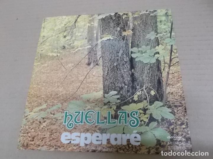 Discos de vinilo: HUELLAS (SINGLE) ESPERARE A&Ntilde;O 1973 - Foto 1