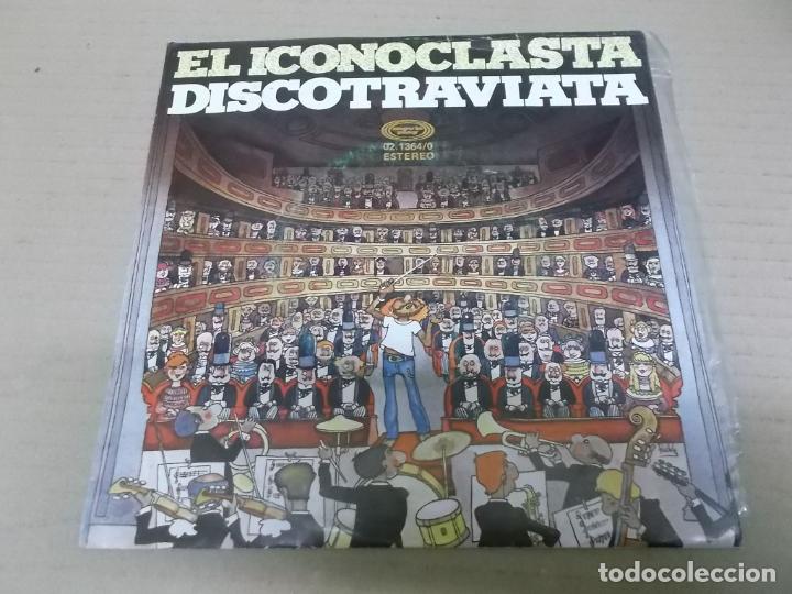 Discos de vinilo: EL ICONOCLASTA (SINGLE) DISCOTRAVIATA A&Ntilde;O 1978 - Foto 1