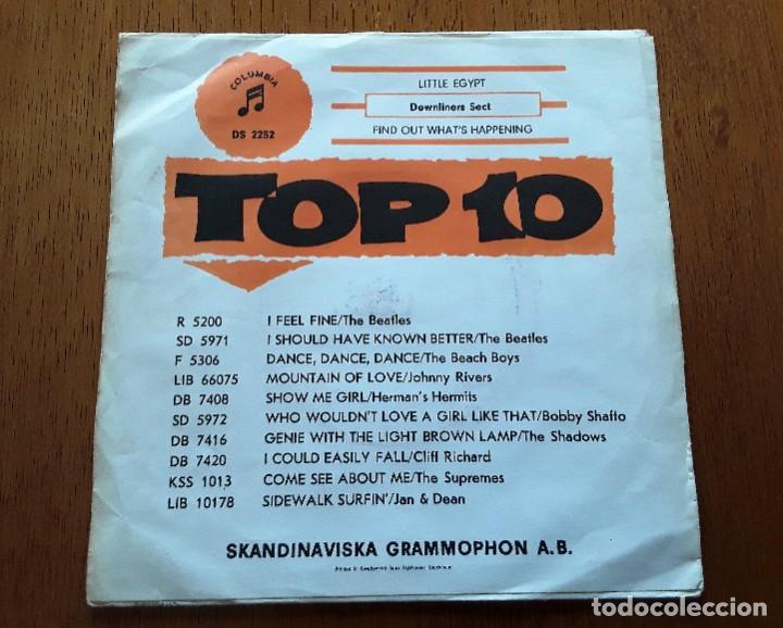 Discos de vinilo: DOWNLINERS SECT Little Egypt 1964 FREAKBEAT ORIGINAL SINGLE - Foto 2