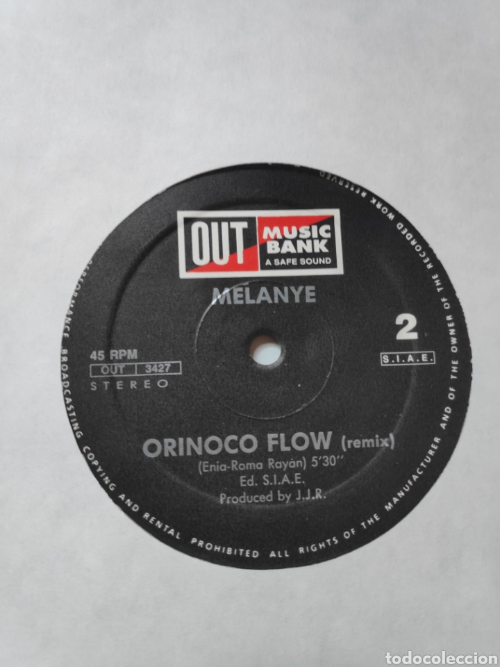 Discos de vinilo: Vinilo - DMC - Orinoco flow - Melanie - D.J. only - Mayo 1991 - Foto 7