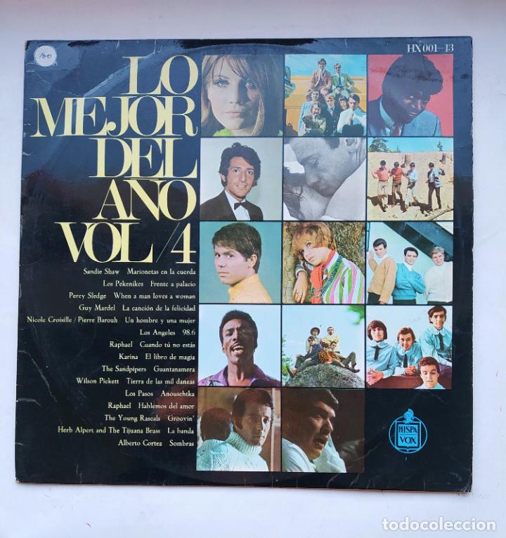 Discos de vinilo: LO MEJOR DEL A&Ntilde;O VOLUMEN 4 HISPA VOX. LP. TDKDA77