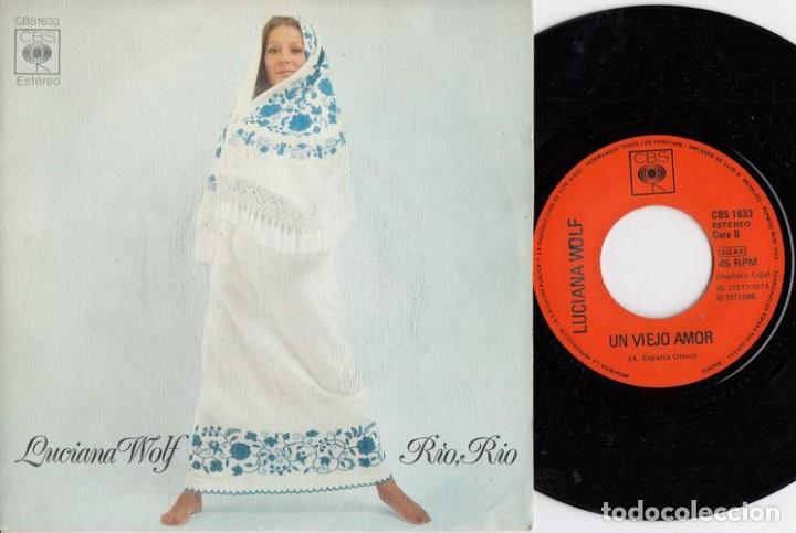 Discos de vinilo: LUCIANA WOLF - RIO RIO - SINGLE DE VINILO - Foto 1
