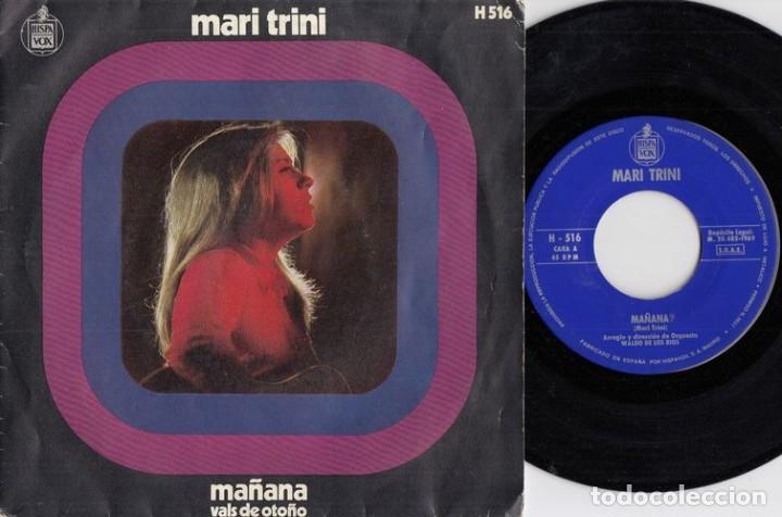 Discos de vinilo: MARI TRINI - MA&Ntilde;ANA - SINGLE DE VINILO - Foto 1