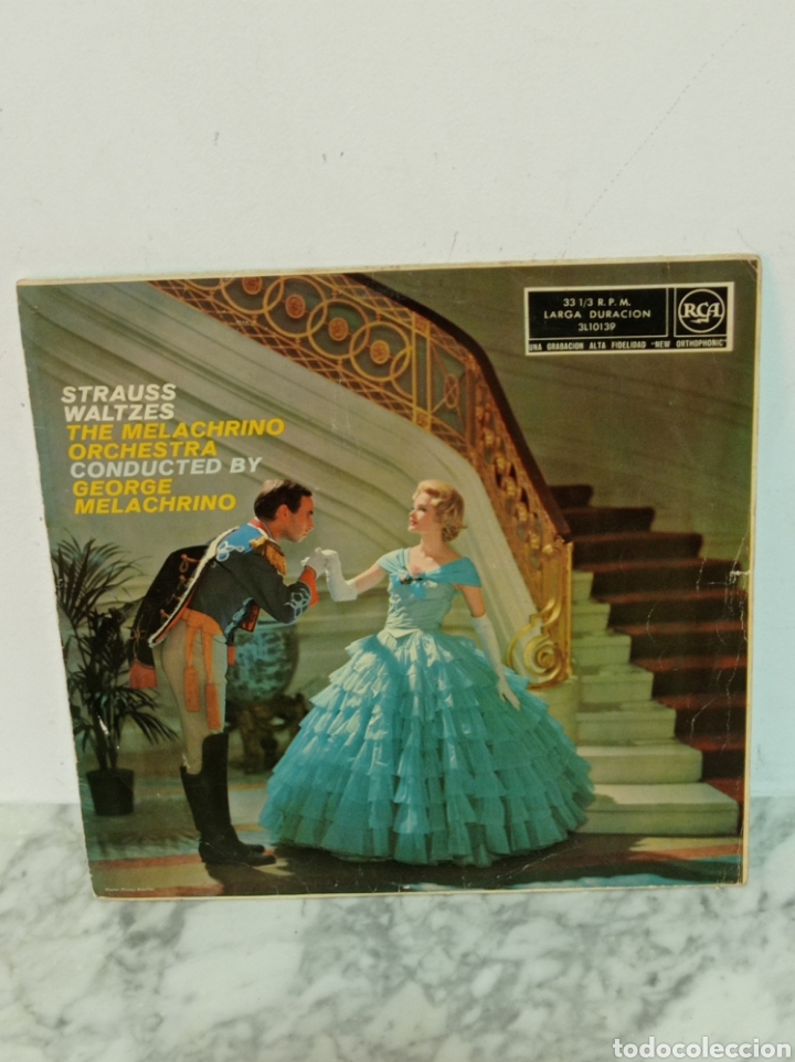 Discos de vinilo: LP STRAUSS VALSES 1960 - Foto 1