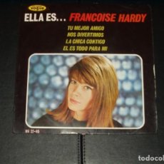 Discos de vinilo: FRANCOISE HARDY EP TU MEJOR AMIGO+3
