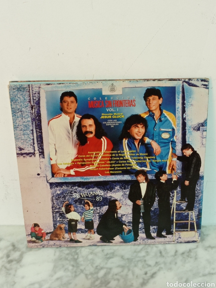 Discos de vinilo: DOBLE LP CANTORES DE HISPALIS - Foto 2