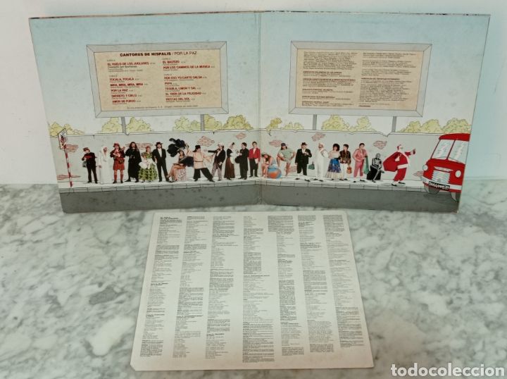 Discos de vinilo: DOBLE LP CANTORES DE HISPALIS - Foto 3
