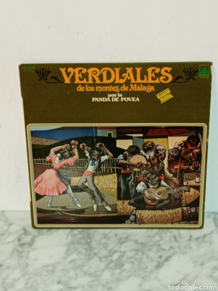 Discos de vinilo: LP VERDIALES DE LOS MONTES DE MALAGA - Foto 1