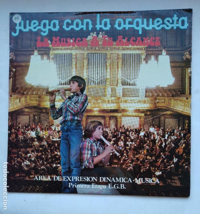 Discos de vinilo: JUEGA CON LA ORQUESTA. LA MUSICA A TU ALCANCE. LP AREA EXPRESION DINAMICA EDICIONES PAULINAS TDKDA78