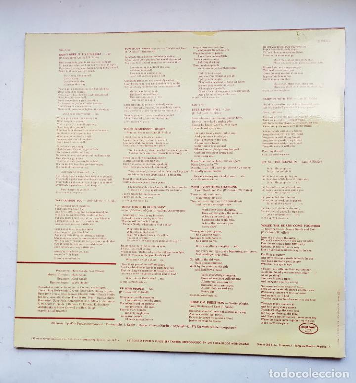 Discos de vinilo: UP WITH PEOPLE! LP. TDKDA78 - Foto 2