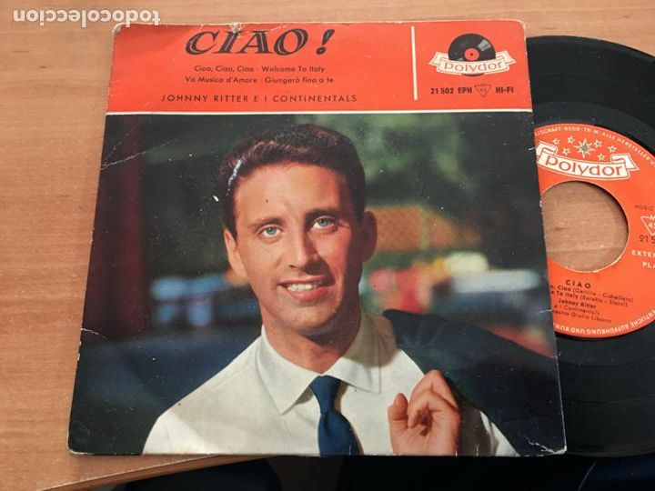 Dischi in vinile: JOHNNY RITTER E I CONTINENTALS (CIAO) EP GERMANY (EPI19)