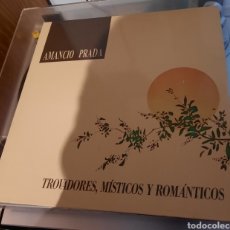 Discos de vinilo: AMANCIO PRADA - TROVADORES, MÍSTICOS Y ROMÁNTICOS. 2 LP. Lote 226349805