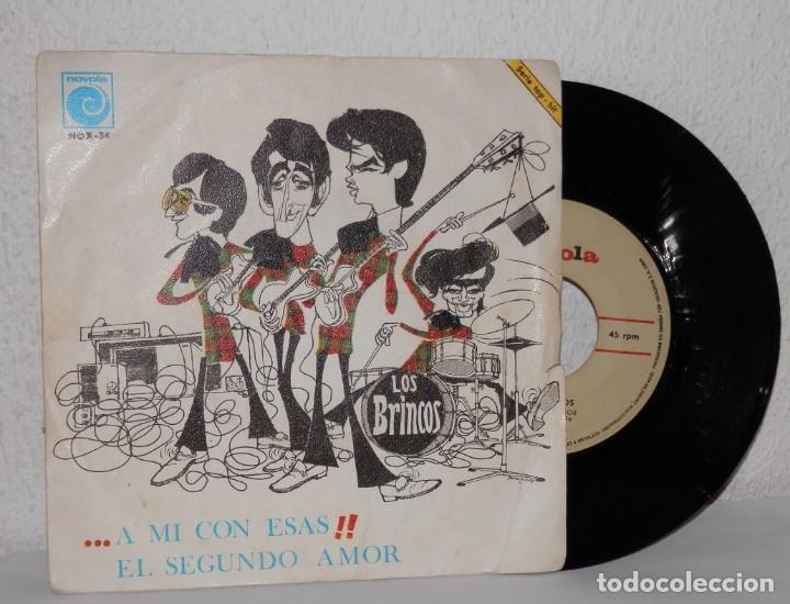 Discos de vinilo: VINILLO SINGLE DE LA BANDA LOS BRINCOS - Foto 1
