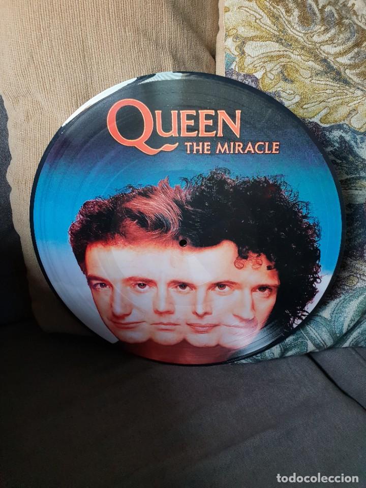 Discos de vinilo: QUEEN LP VINILO PICTURE DISC THE MIRACLE - Foto 1