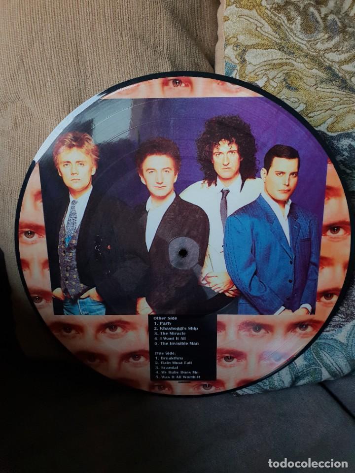 Discos de vinilo: QUEEN LP VINILO PICTURE DISC THE MIRACLE - Foto 2