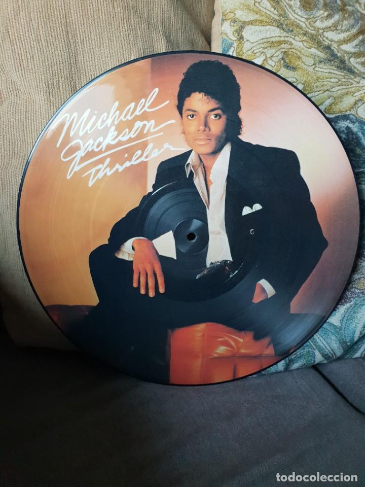 Discos de vinilo: MICHAEL JACKSON LP VINILO PICTURE DISC THRILLER - Foto 1