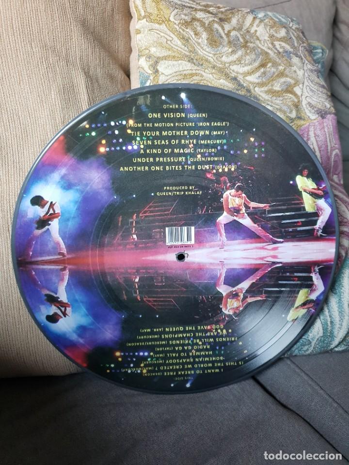 Discos de vinilo: QUEEN LP VINILO PICTURE DISC LIVE MAGIC - Foto 2
