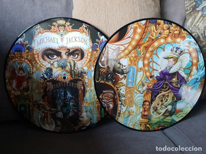 Discos de vinilo: MICHAEL JACKSON LP VINILO PICTURE DISC DANGEROUS - Foto 1