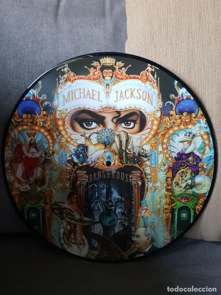 Discos de vinilo: MICHAEL JACKSON LP VINILO PICTURE DISC DANGEROUS - Foto 2