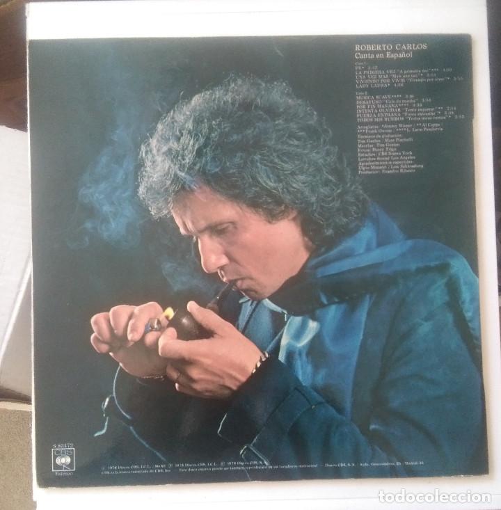 Discos de vinilo: ROBERTO CARLOS CANTA EN ESPA&Ntilde;OL # - Foto 2