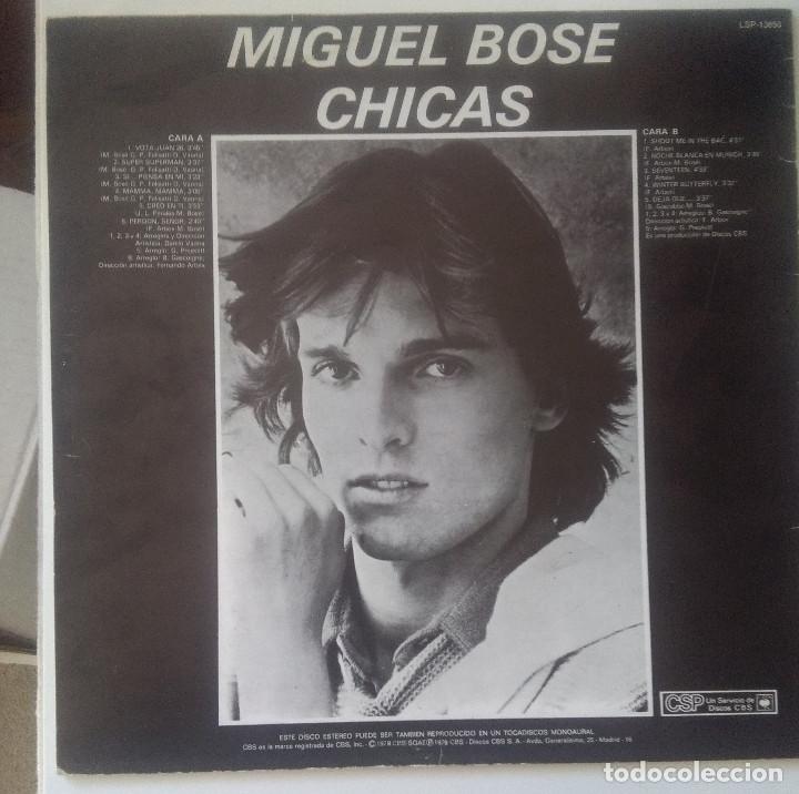 Discos de vinilo: MIGUEL BOS&Eacute;-ESAS CHICAS # - Foto 2