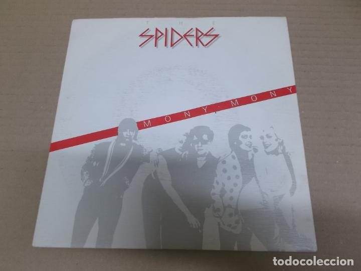Discos de vinilo: THE SPIDERS (SINGLE) MONY MONY A&Ntilde;O 1981 - PROMOCIONAL - Foto 1