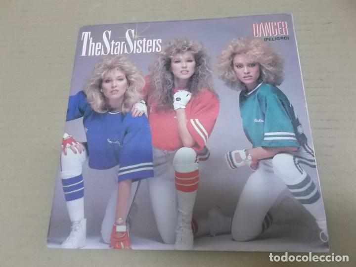 Discos de vinilo: THE STAR SISTERS (SINGLE) DANGER A&Ntilde;O 1985 - Foto 1