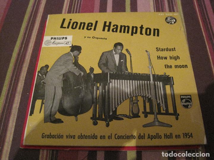 Discos de vinilo: SINGLE LIONEL HAMPTON STARDUST PHILIPS 421002 SPAIN JAZZ - Foto 1