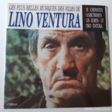 Discos de vinilo: LINO VENTURA-LES PLUS BELLES MUSIQUES DES FILMS DE -BANDA SONORA-FRANCE LP 1988-PRECINTADO.NUEVO... Lote 226410505