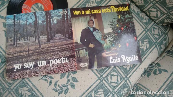 Discos de vinilo: SINGLE (VINILO) DE LUIS AGUIL&Eacute; A&Ntilde;OS 60 - Foto 1