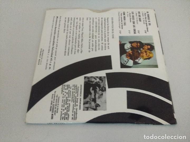 Discos de vinilo: SINGLE LOS BRAVOS/LOS CHICOS CON LAS CHICAS. - Foto 3