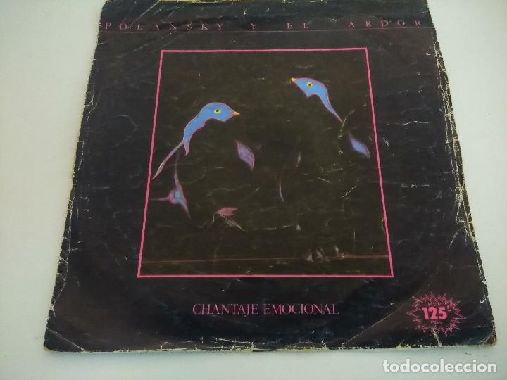 Discos de vinilo: SINGLE/POLANSKY E Y EL ARDOR/CHANTAJE EMOCIONAL. - Foto 1