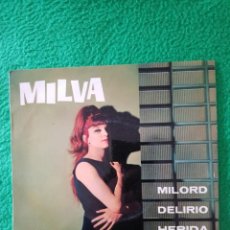 Discos de vinilo: MILVA:MUSICA ITALIA EP SPAIN NUEVO SIN USO OPORTUNIDAD COLECCIONISTAS. Lote 226514420