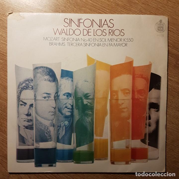 Discos de vinilo: DISCO SINGLE SINFON&Iacute;AS WALDO DE LOS RIOS - Foto 1